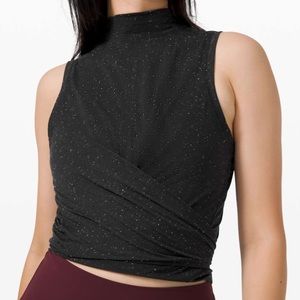 Lululemon Time to Restore Mock Neck Tank size 6